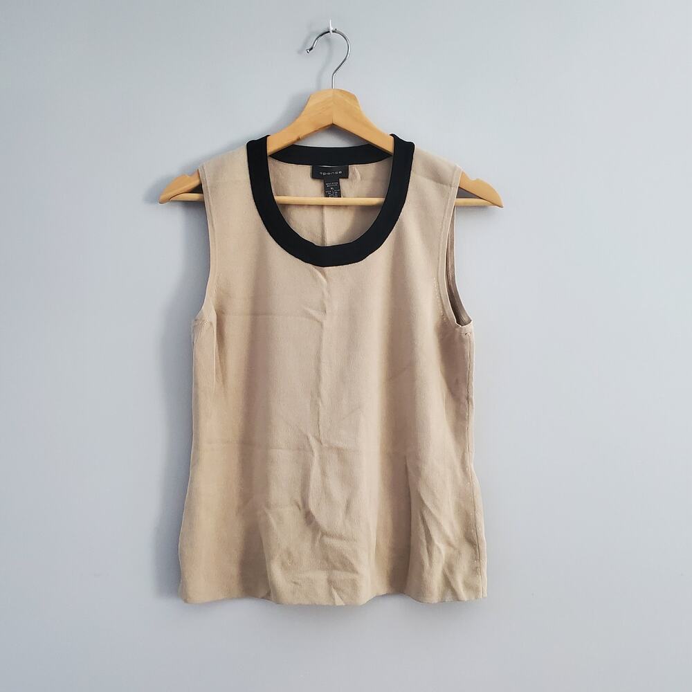 Spense Sleeveless Stretch Lightweight Top XL